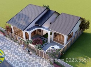 Top 15+ mẫu nhà mái Thái đẹp, ý tưởng làm nhà vườn ở quê